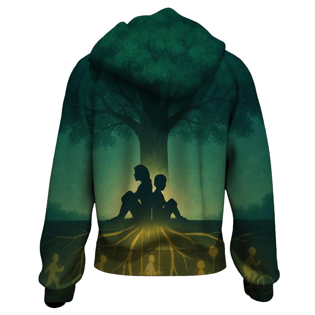 Roots Of Her Love zip-up hoodies