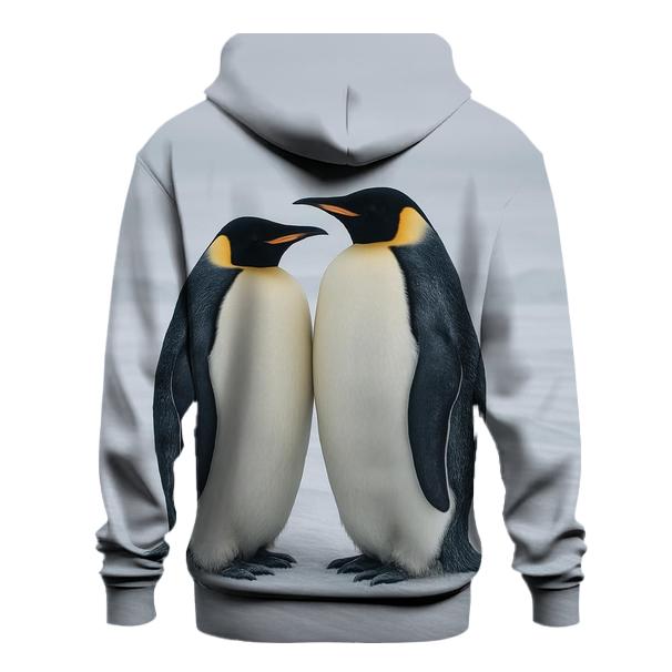 Emperor Penguin Pair On Wind Scoured Ice hoodie styles