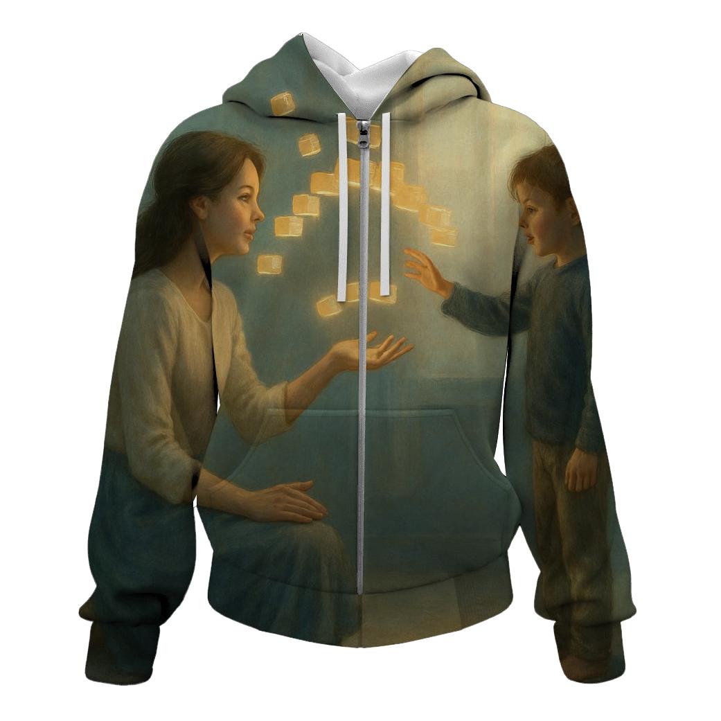 The Gentle Architecture Of Her Patience hoodie designs