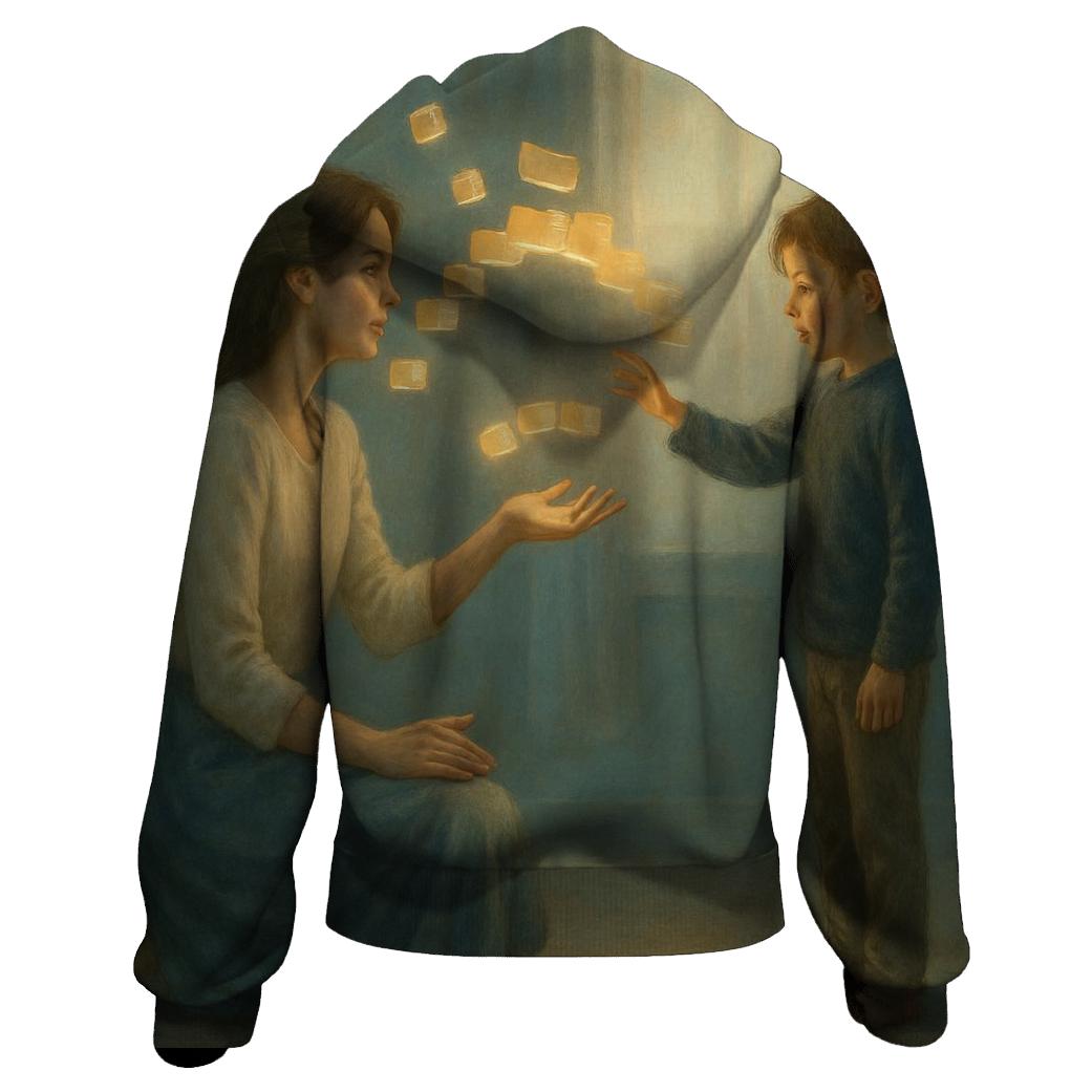 The Gentle Architecture Of Her Patience hoodie designs
