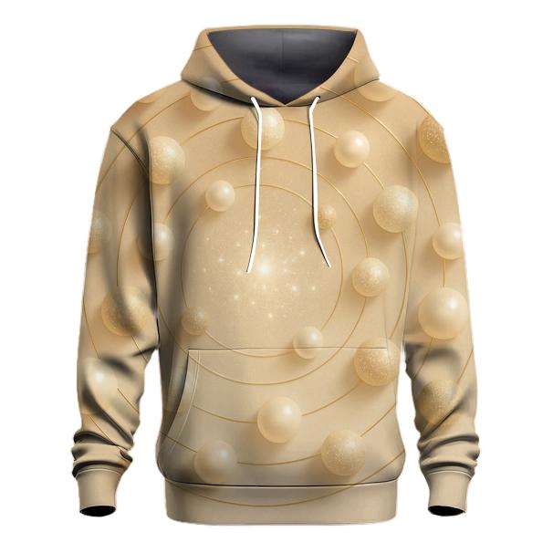 Champagne Orbit Halo custom hoodies