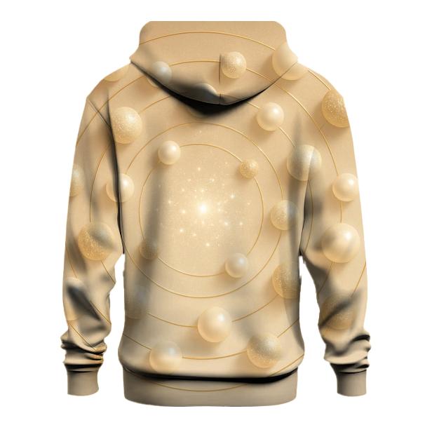 Champagne Orbit Halo custom hoodies
