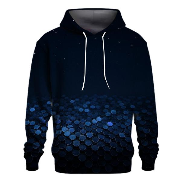 Midnight Sequin Horizon custom hoodies