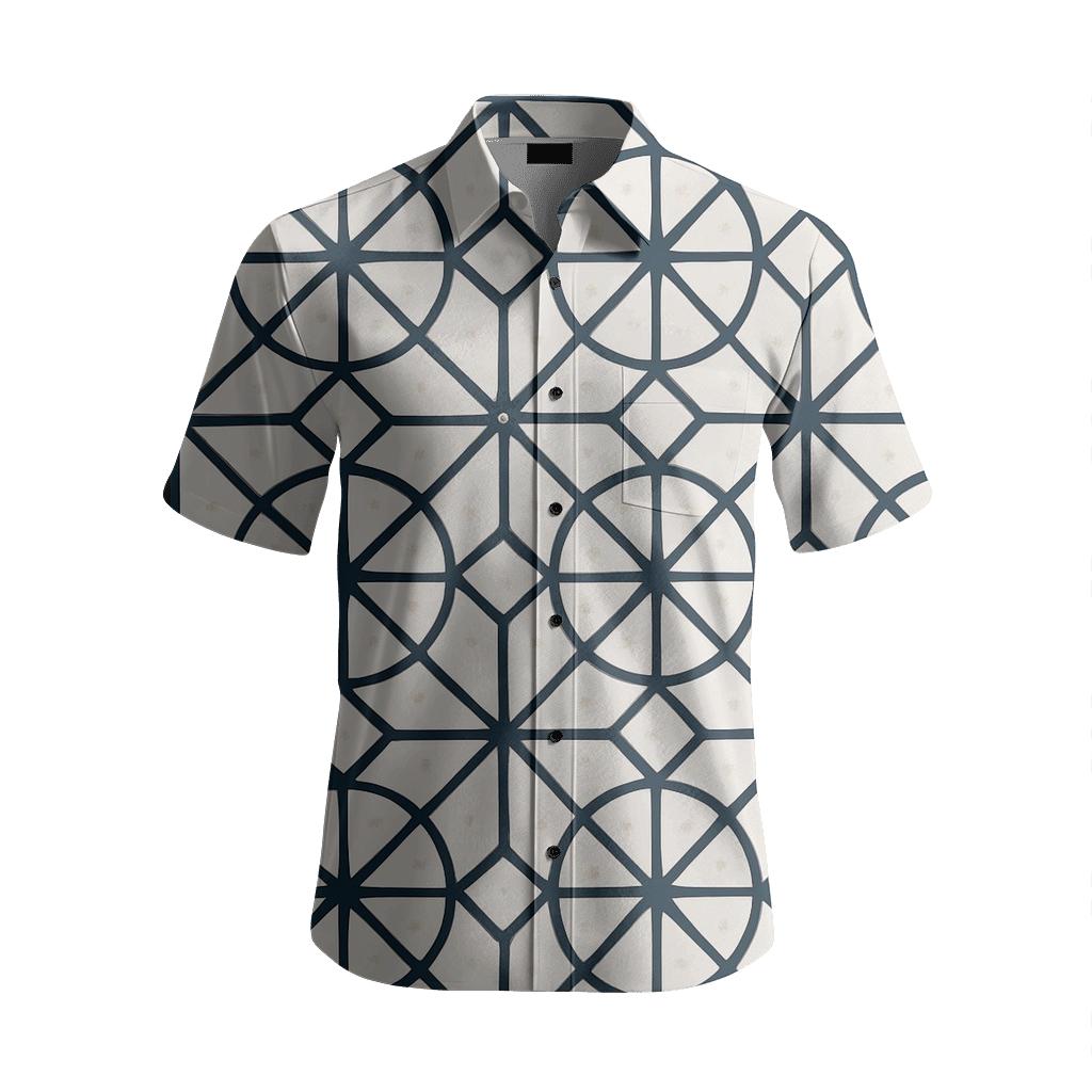 Orbital Trellis Constellation Grid unique embroidered patterns