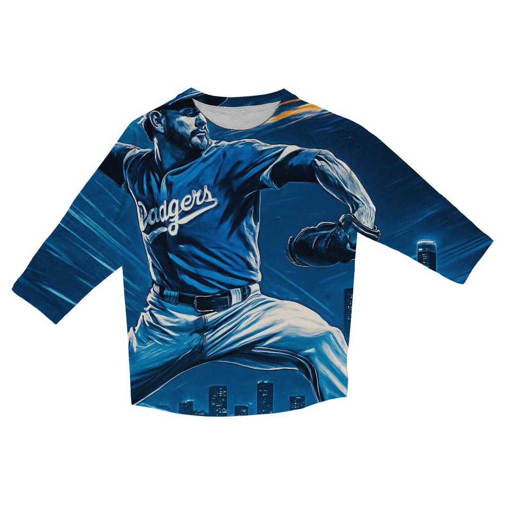 Skyline Fastball Surge casual three quarter sleeve shirts