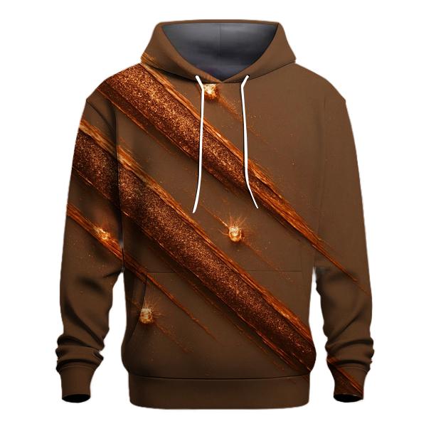 Bronzed Comet Trails custom hoodies