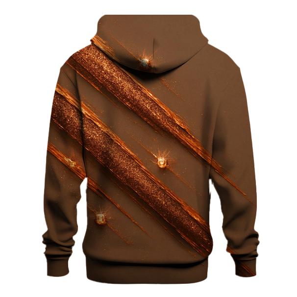 Bronzed Comet Trails custom hoodies