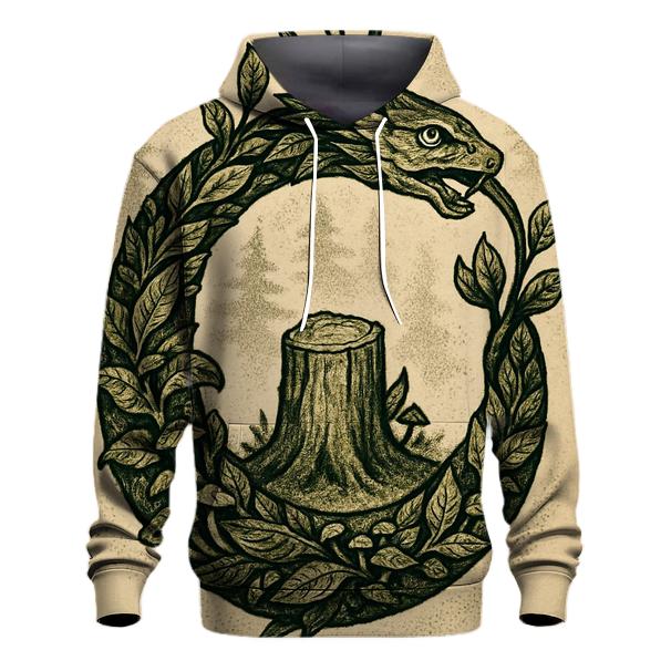 Forest Spirit Ouroboros heavyweight hoodies