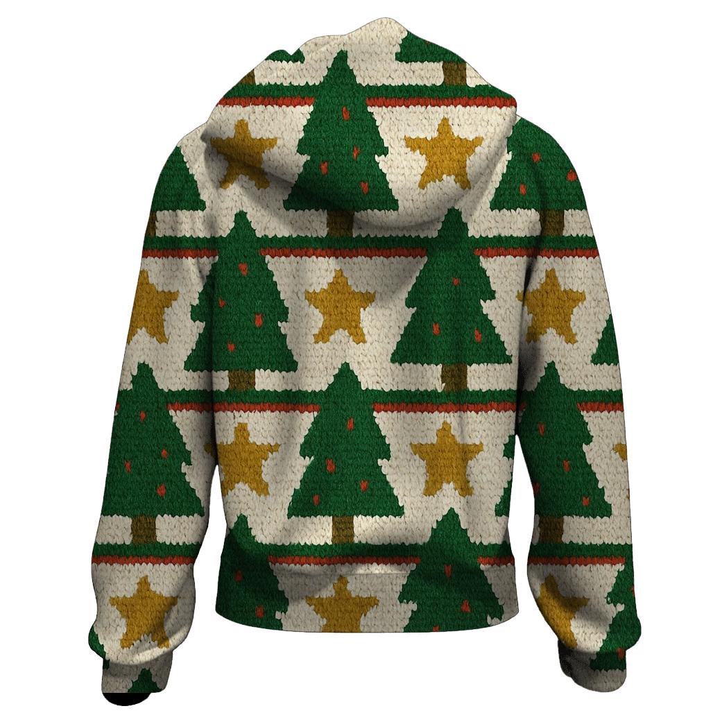 Evergreen Star Stack Brick Design hoodie styles