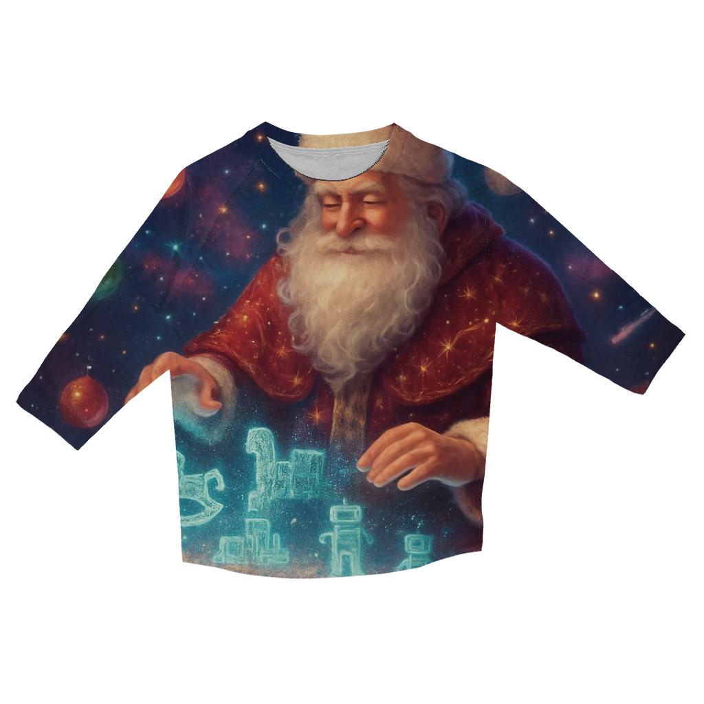 Nebula Workshop Santa fashion 3/4 sleeve shirts
