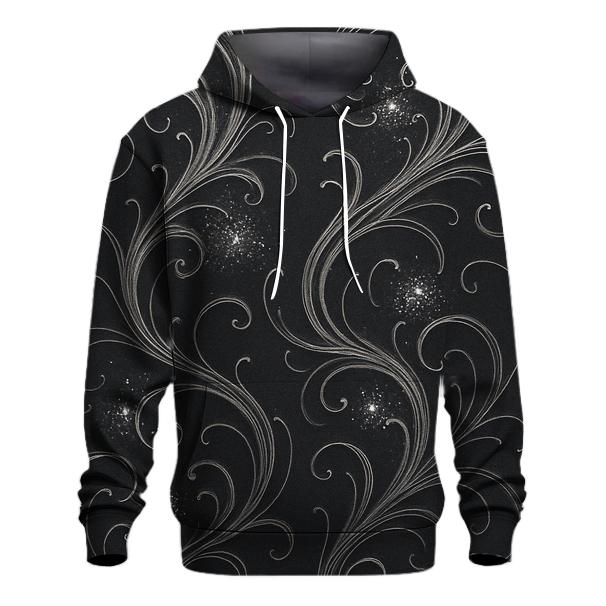 Silver Nebula Filigree pullover hoodies