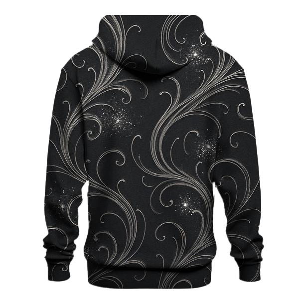 Silver Nebula Filigree pullover hoodies