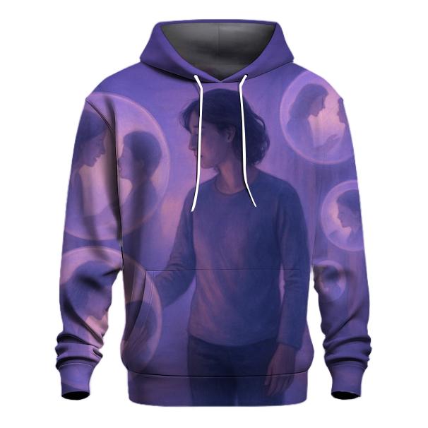 Her Voice In The Quiet Corners Of Time lightweight hoodies