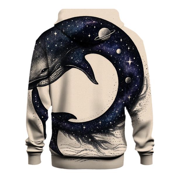 Cosmic Whale Ouroboros hoodie designs