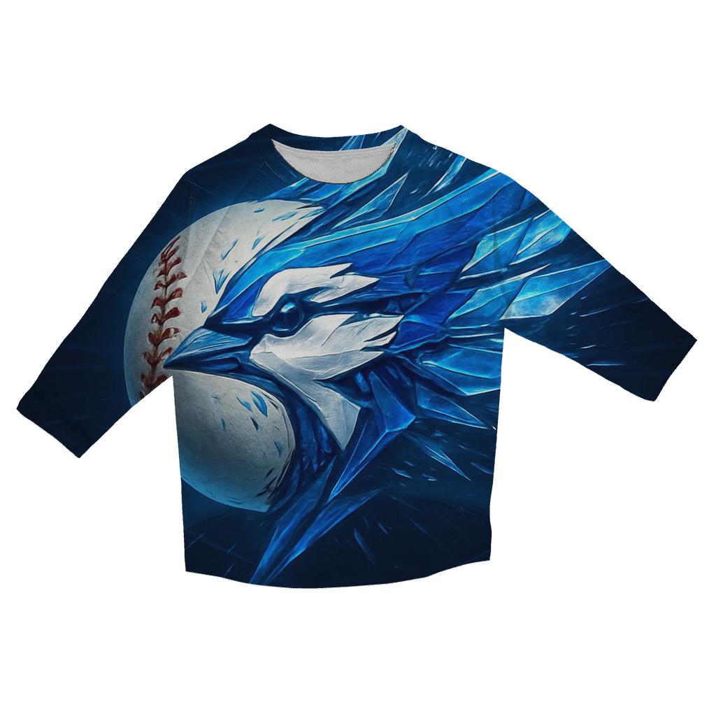 Feather Forged Velocity In Blue Jays Fusion stylish quarter sleeve tops