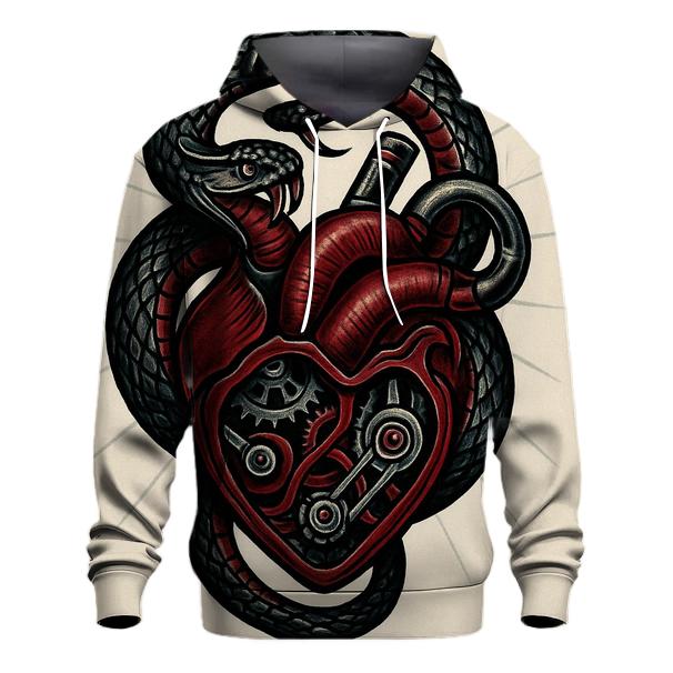 Mechanical Heart Ouroboros premium hoodies