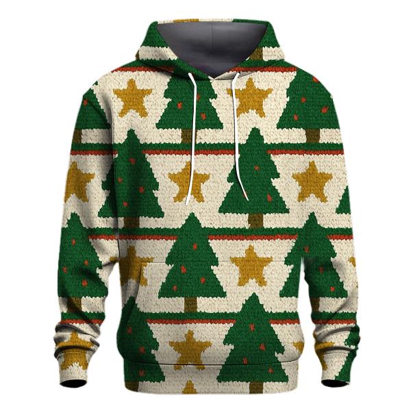 Evergreen Star Stack Brick Design hoodie trends