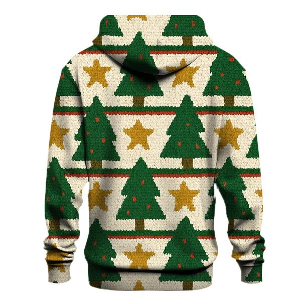 Evergreen Star Stack Brick Design hoodie trends