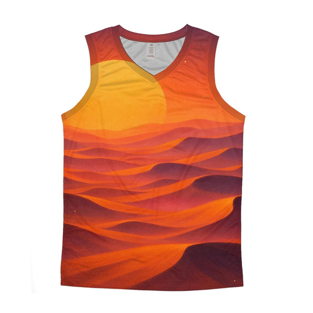 Celestial Dunes At Emberfall designer workout tanks