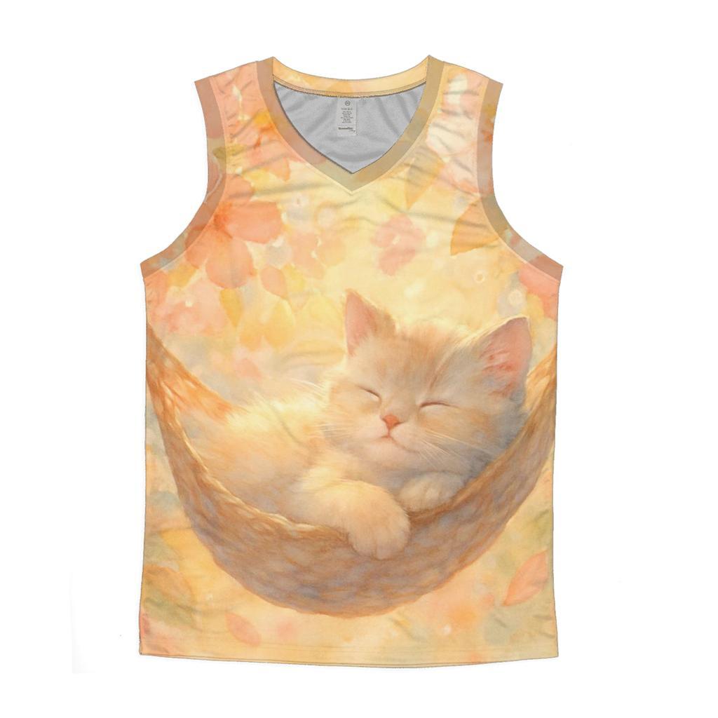 Sunrise Garden Hammock Kitten stylish racerback tanks