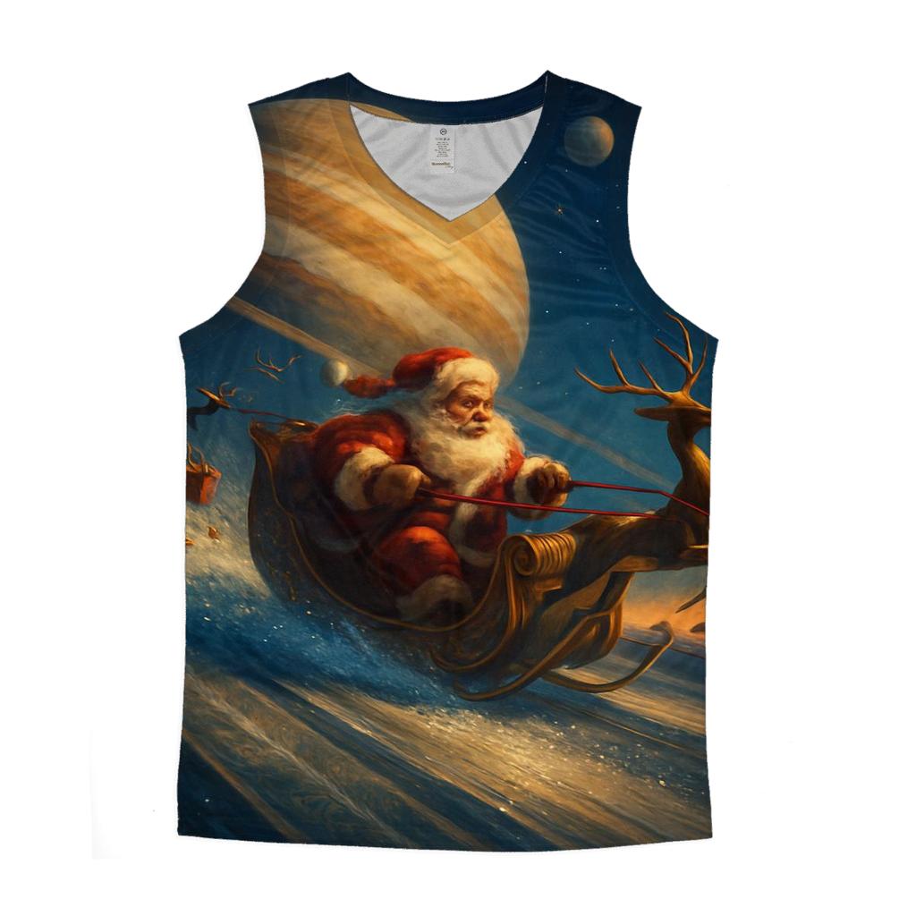 Ringed Planet Sleigh Drift casual summer tank tops