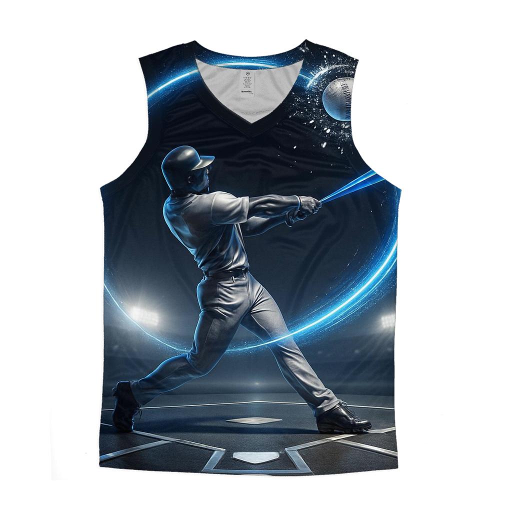 Halo Of The Home Run Arc cotton sleeveless tops