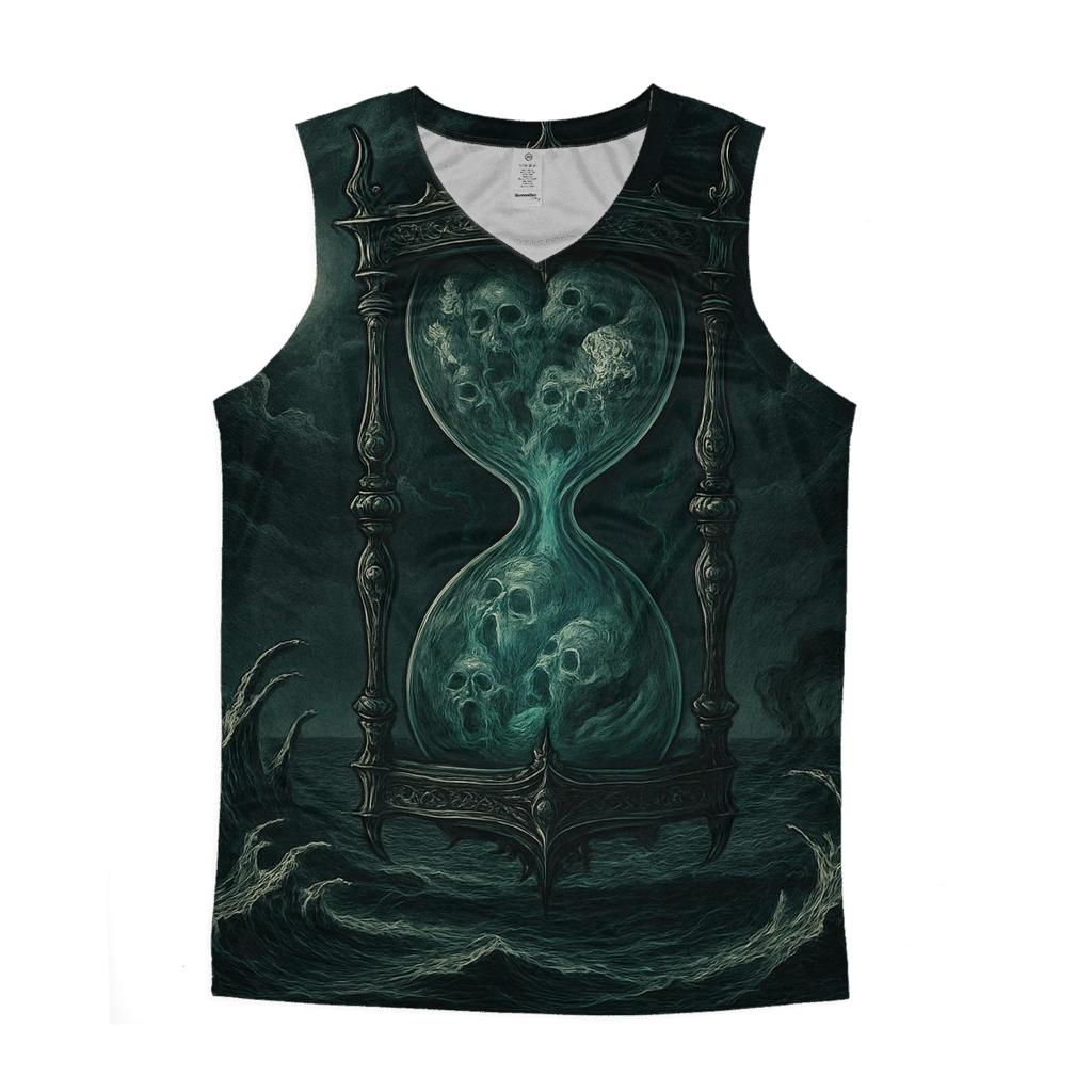 Hourglass Of The Drowned Moon trendy fitted tank tops