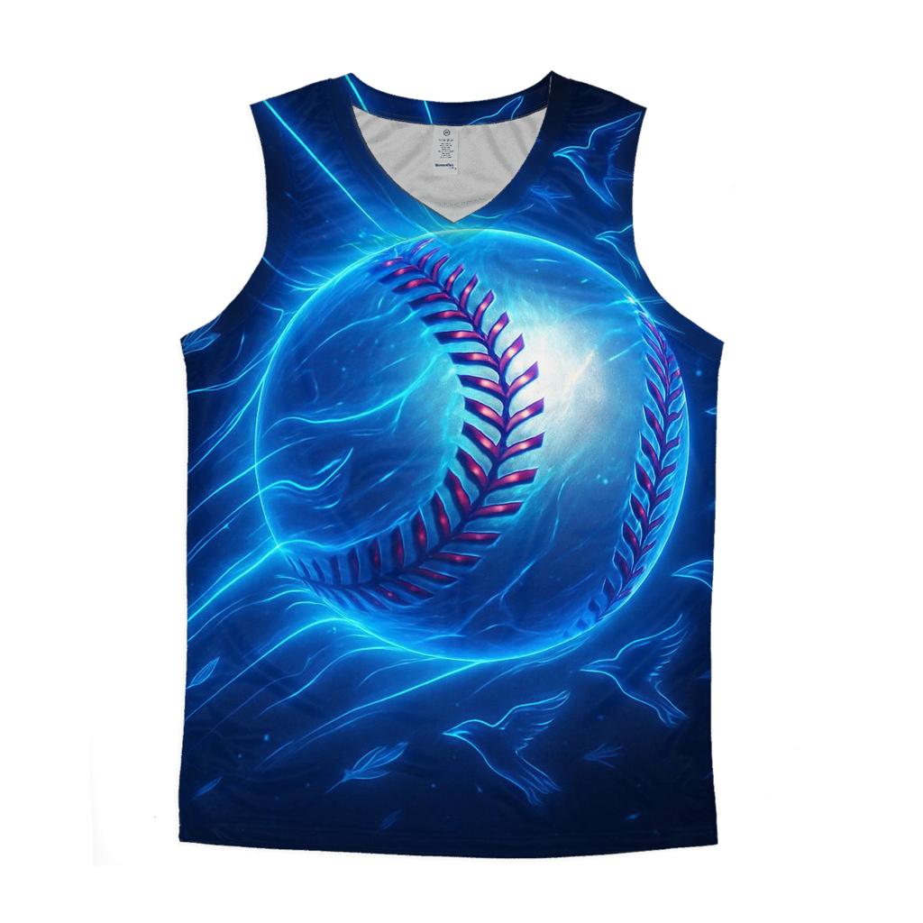 Skybound Fastball Echoes Blue Jays sports performance tank tops