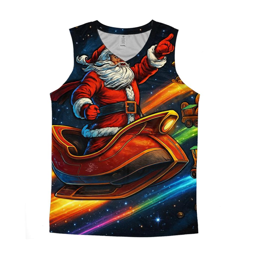 Interstellar Toy Parade Santa designer workout tanks