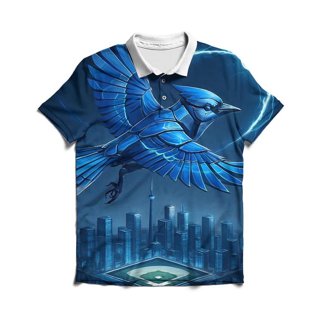 Skyline Circuit Prime Blue Jays personalized polo shirts