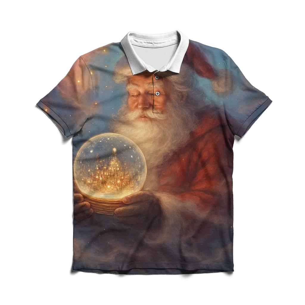 Star Nursery Santa Guardian custom polo shirts