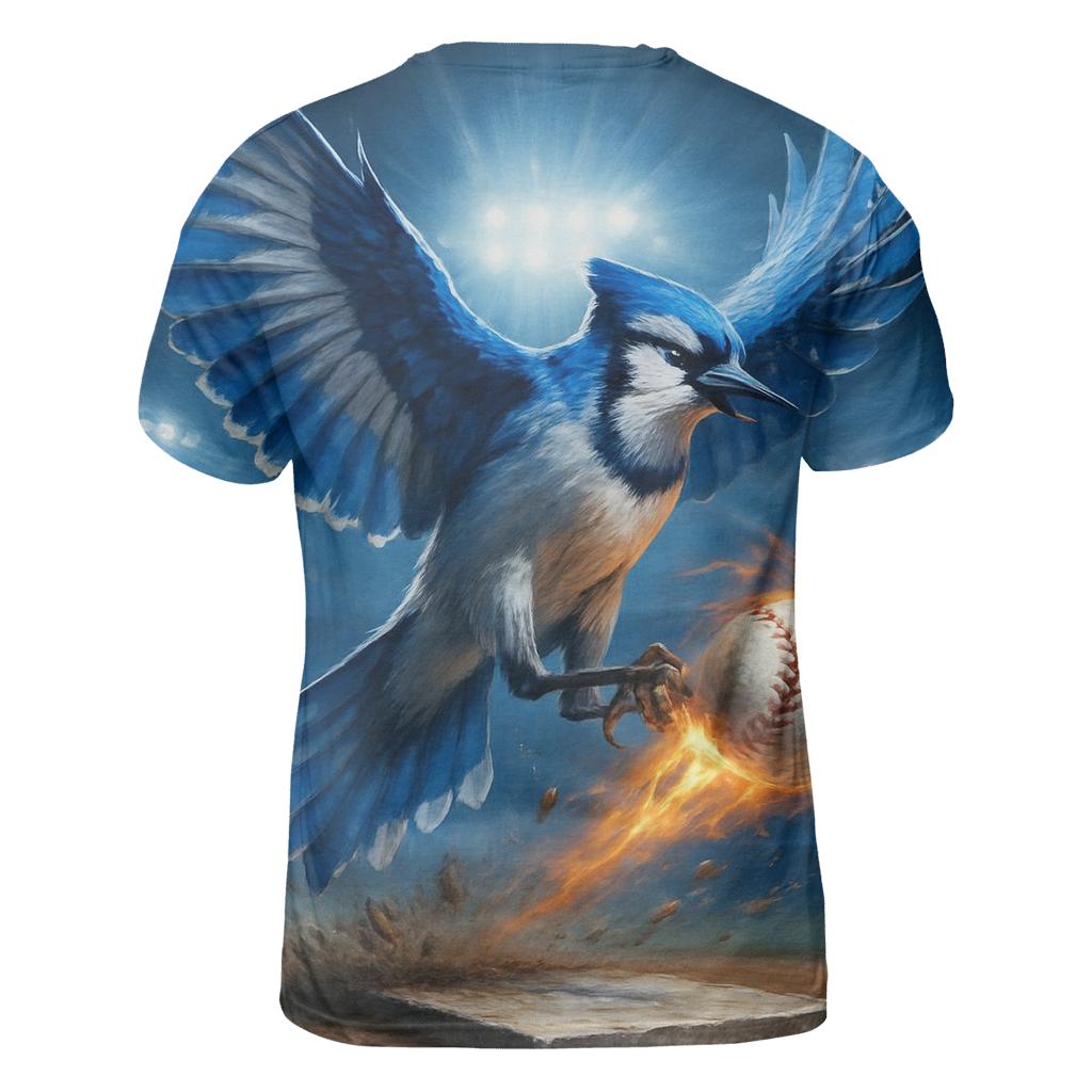 Blue Jays Skybound Diamond Surge vibrant all-over design tees