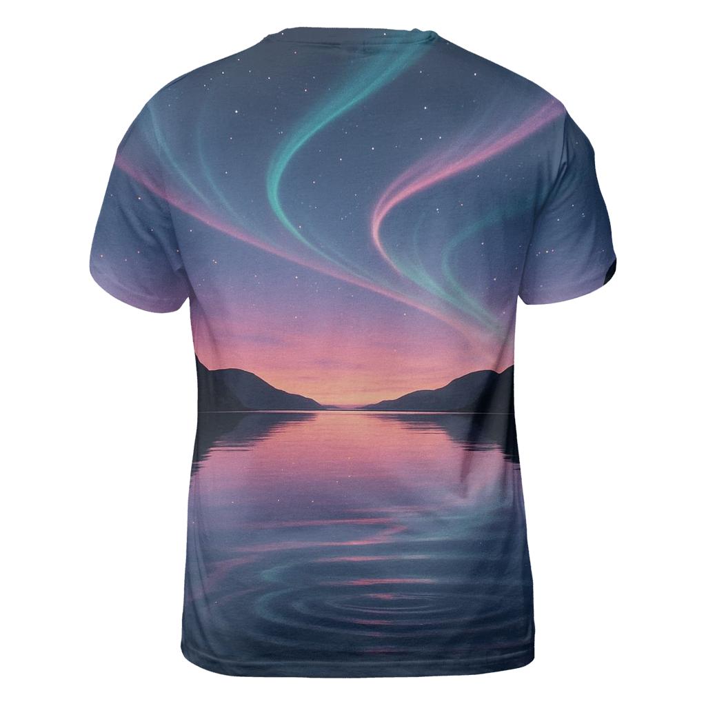 Aurora Lagoon At Rose Quartz Sunset custom all-over print shirts