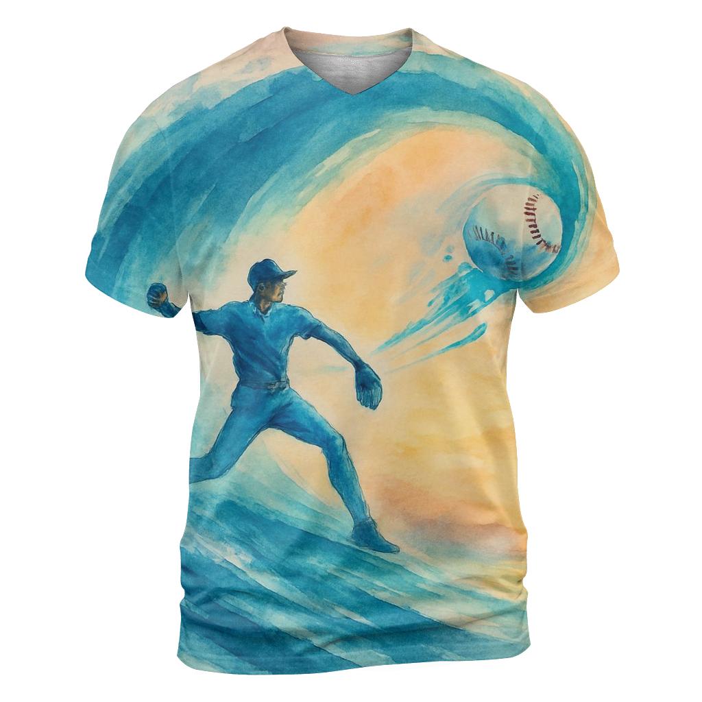 Pacific Surf Curveball designer pattern shirts