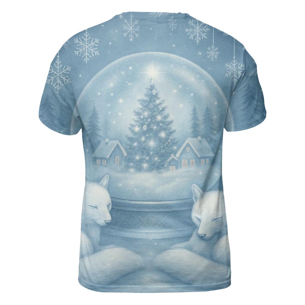 Snow Globe Forest Guardians artistic all-over print tops