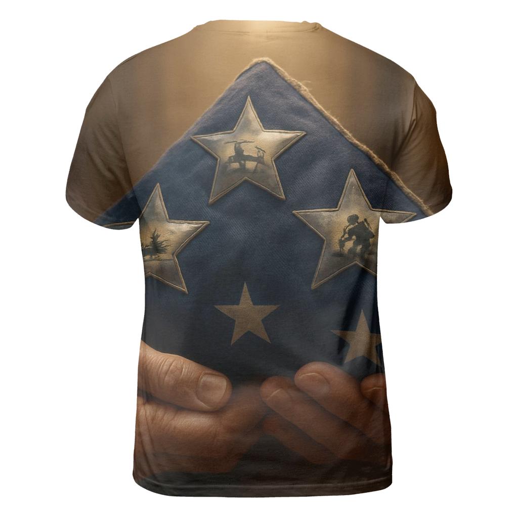 Legacy In The Folded Stars statement graphic shirts