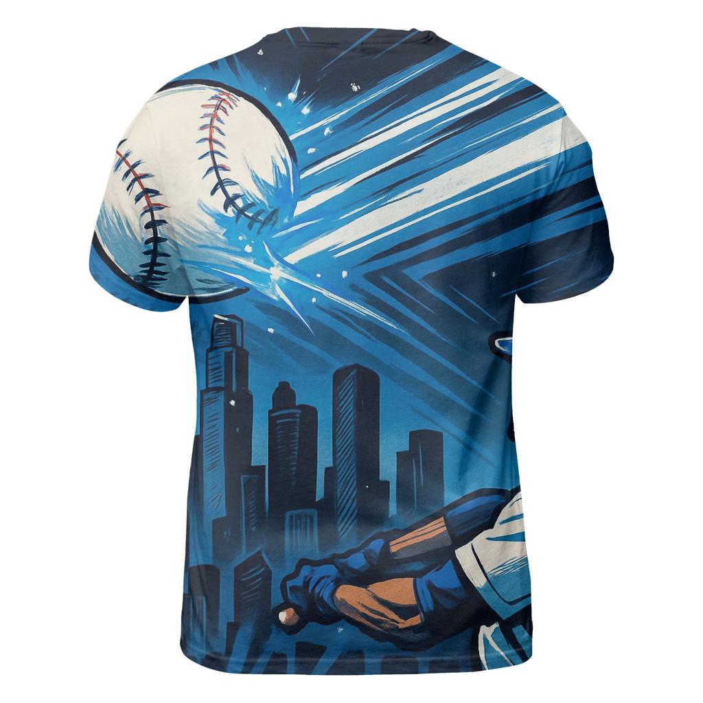 Skyline Soaring Line Drive personalized full print shirts