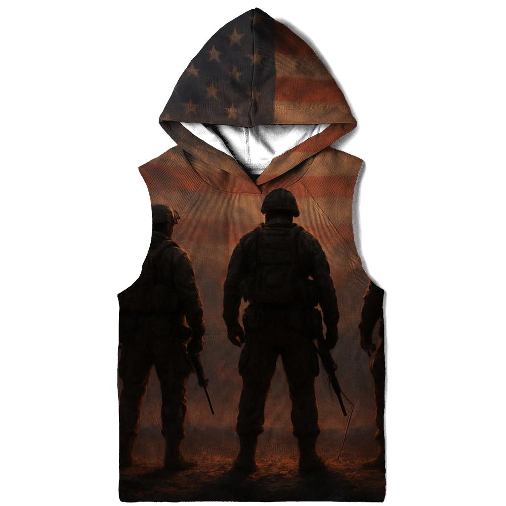 Guardians Of The Silent Ramparts embroidered hoodies