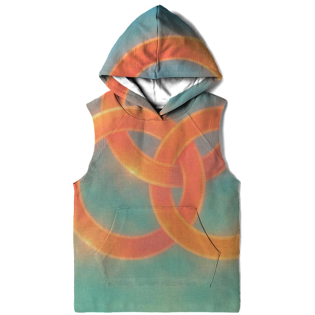 Prismatic Echo Gradient lightweight hoodies