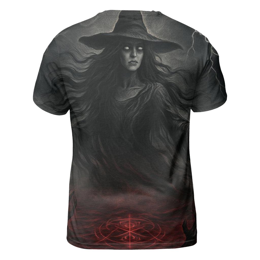 Witch Of The Crimson Tides trendy printed shirt styles