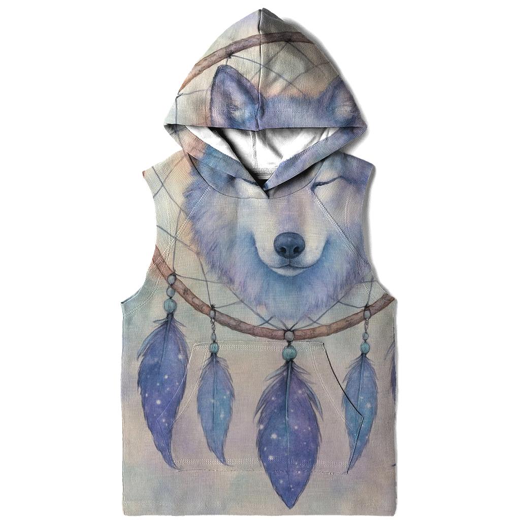 Celestial Dreamcatcher Wolf custom hoodies