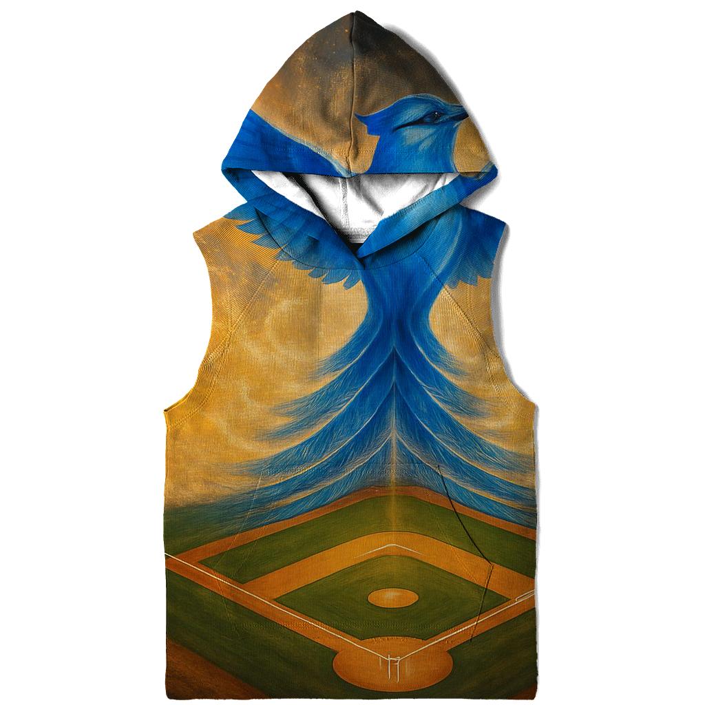 Diamond Crest With Rising Blue Jays Flight hoodie styles