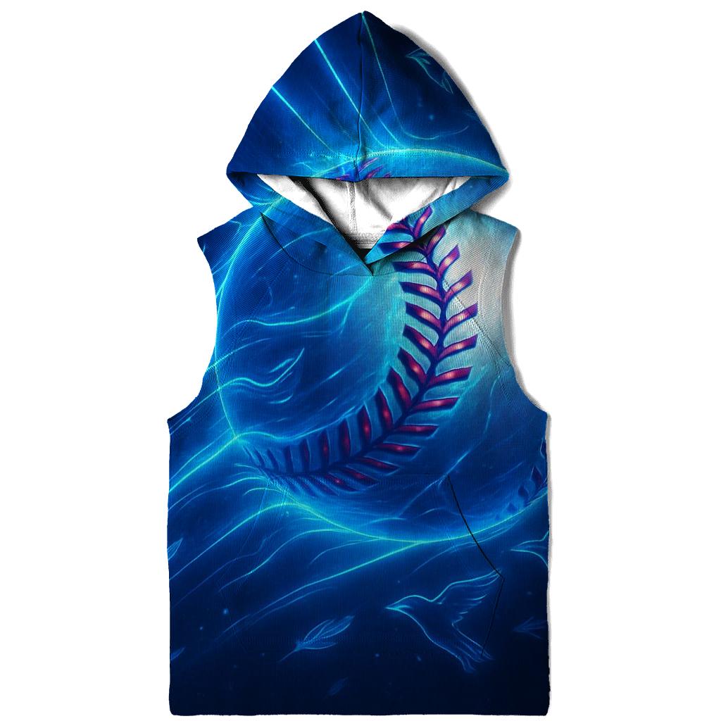 Skybound Fastball Echoes Blue Jays graphic hoodies