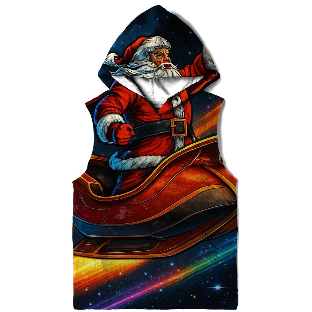 Interstellar Toy Parade Santa zip-up hoodies