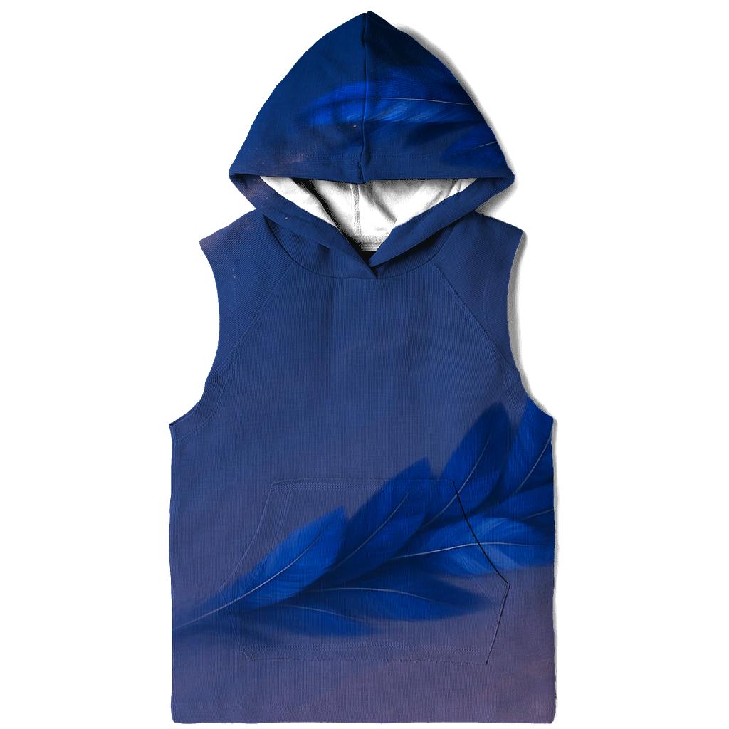 Feather Arc Pulse Of Blue Jays Power printed hoodies