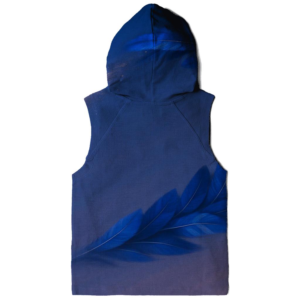 Feather Arc Pulse Of Blue Jays Power printed hoodies