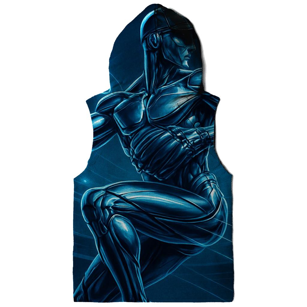 Chromed Out Windup Machine zip-up hoodies
