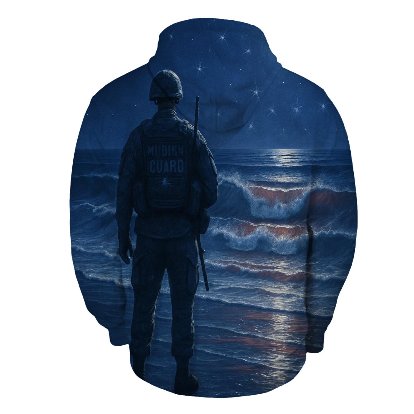 Silent Watch At The Homefront Shore heavyweight hoodies