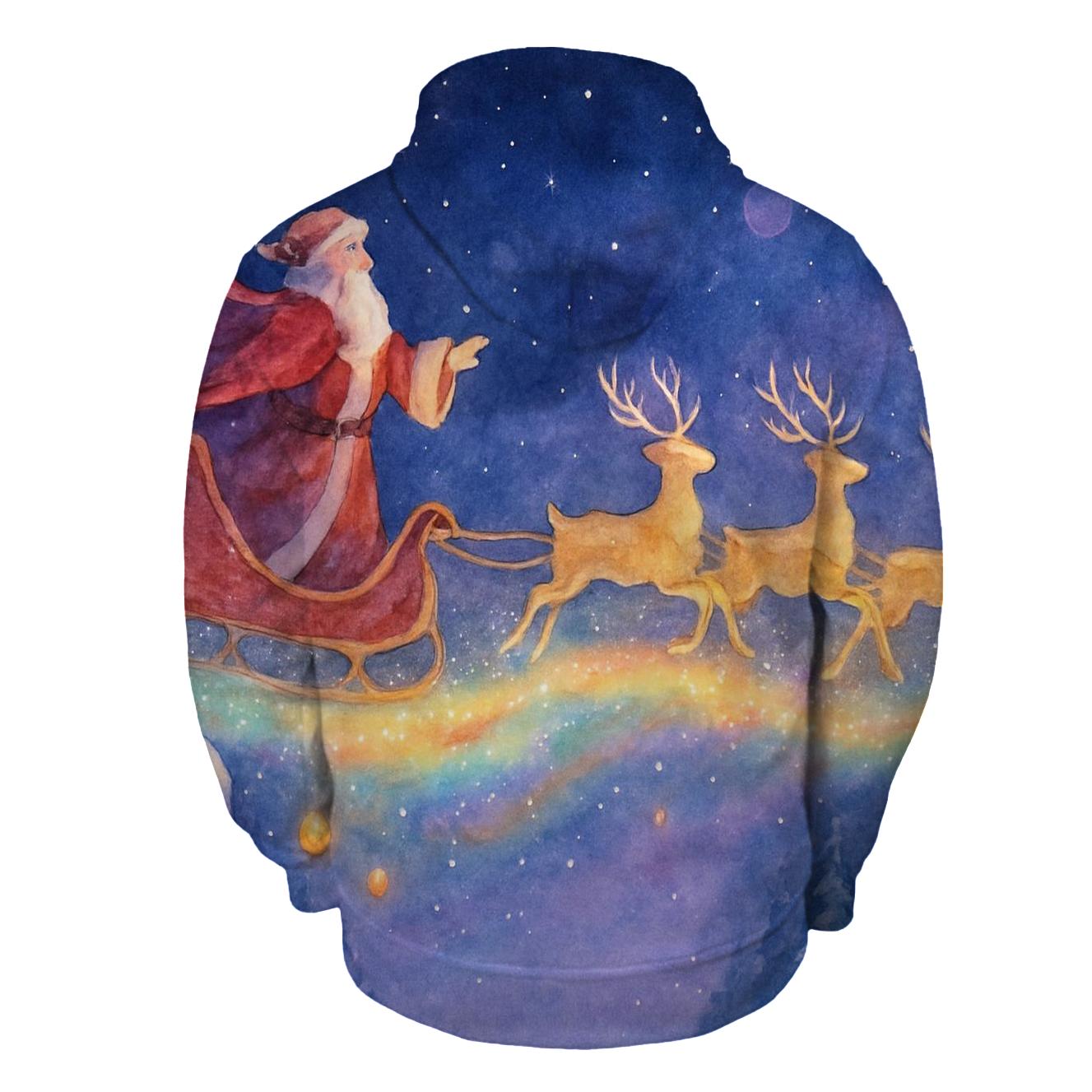 Galactic Sleigh River Crossing hoodie trends