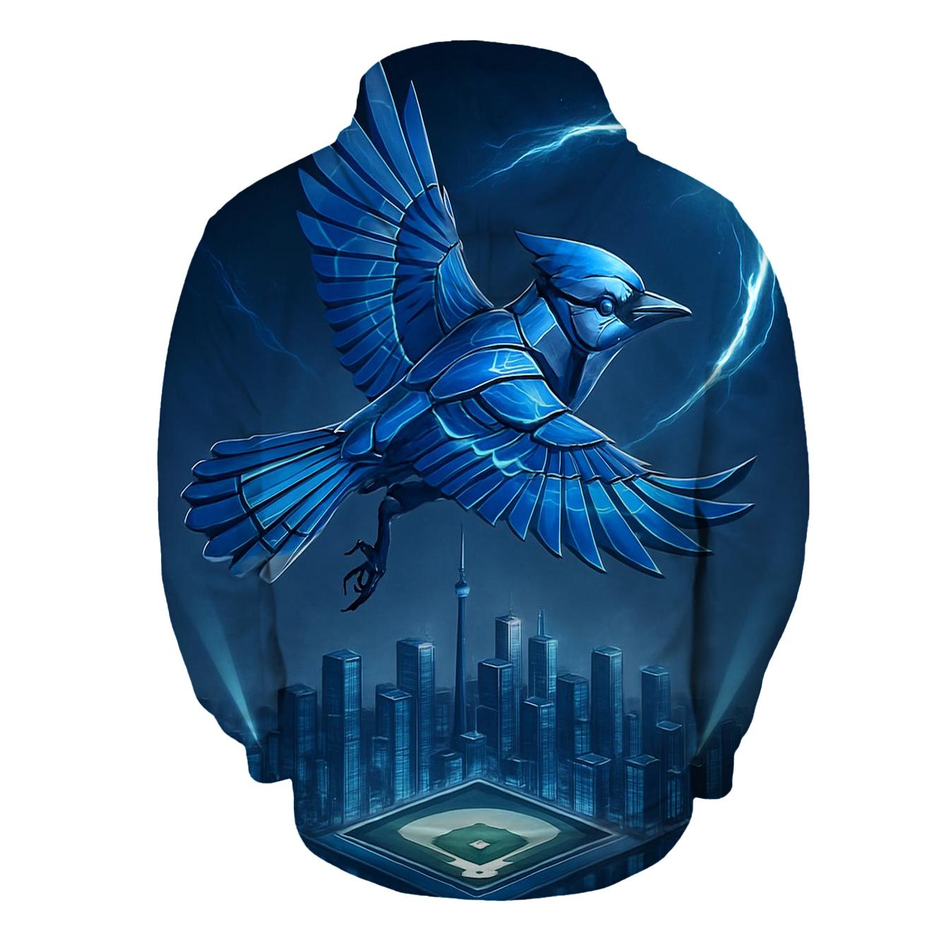 Skyline Circuit Prime Blue Jays pullover hoodies